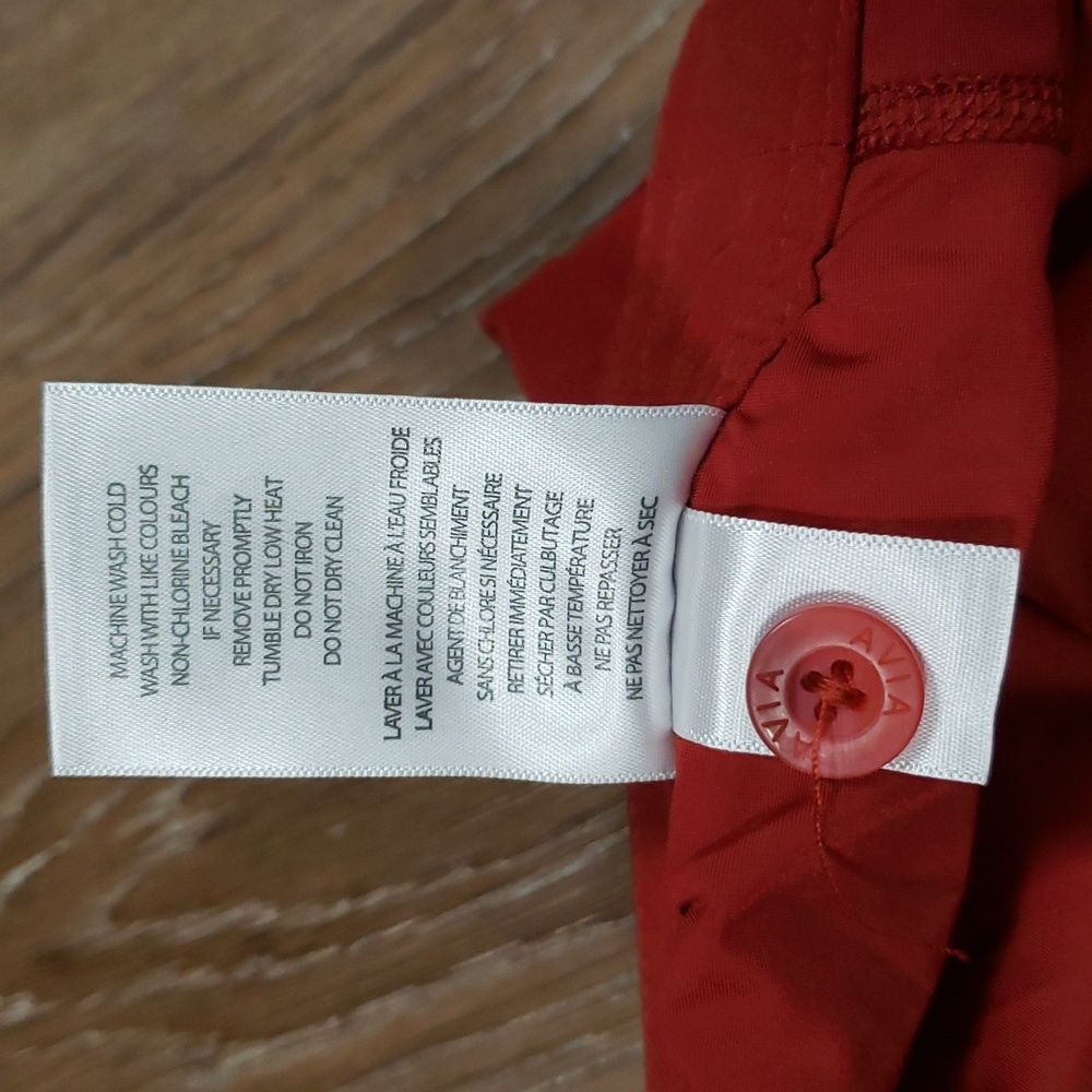 (S) Avia Solid Color Slim Fit Skort Skirt Shorts Activewear Outdoor Sporty Run - Picture 5 of 10